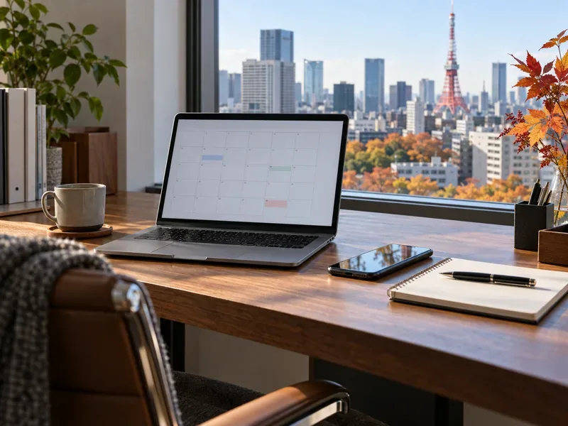 2026年10月・11月、東京とロンドン／ニューヨークの時差はどう変わる？会議時間早見表