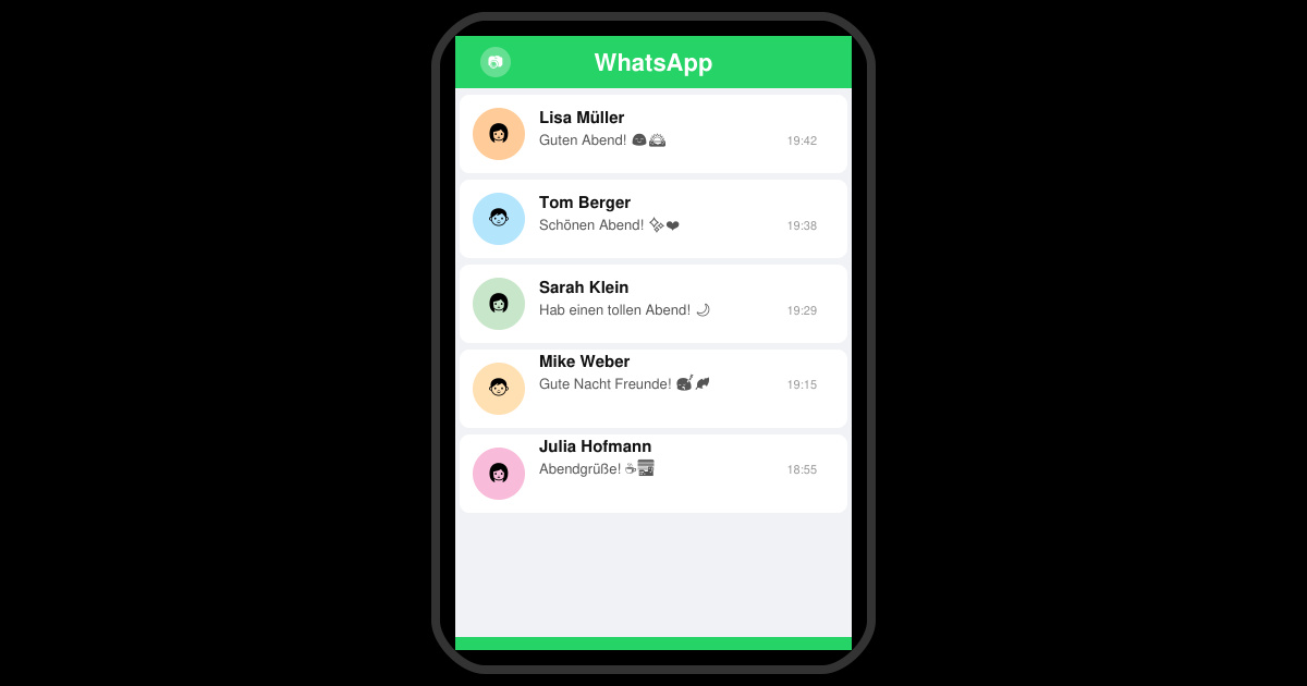 Abendgrüße für freunde kostenlos WhatsApp