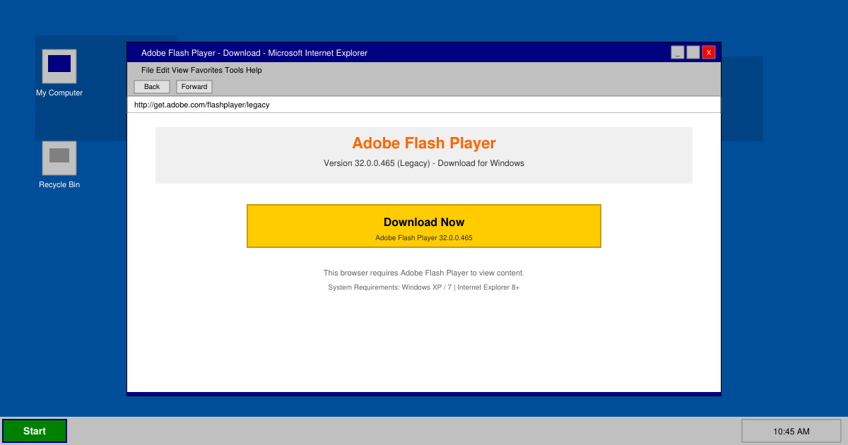 Adobe Download Flash Player