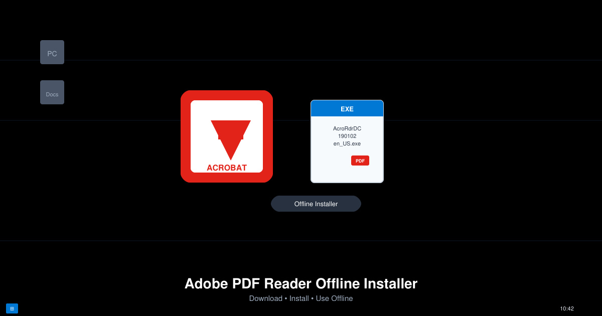 Adobe PDF Reader Offline Installer