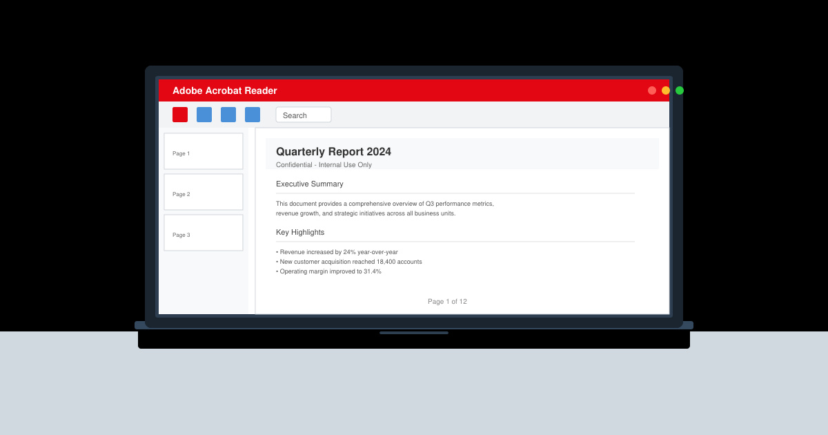 Adobe Reader PDF Reader