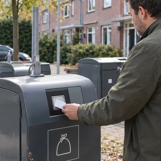 Afvalpas in Arnhem kwijt, geblokkeerd of nieuw nodig? Zo regelt u het
