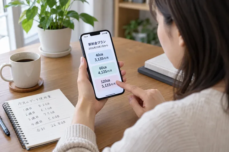 ahamoの値上げは2026年12月1日から｜料金改定の内容と利用者への影響をわかりやすく解説