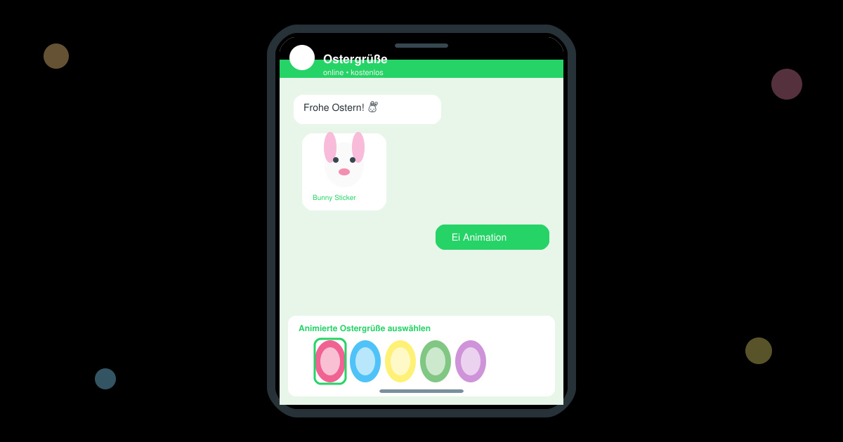 Animierte ostergrüße kostenlos WhatsApp