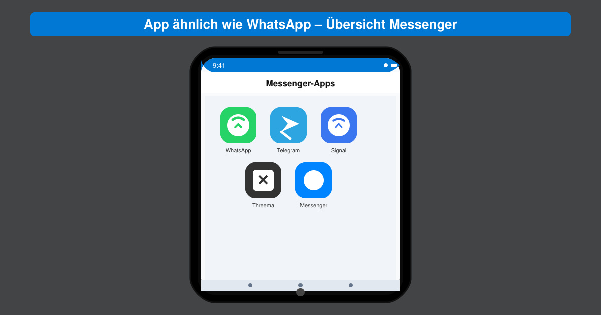 App ähnlich wie WhatsApp