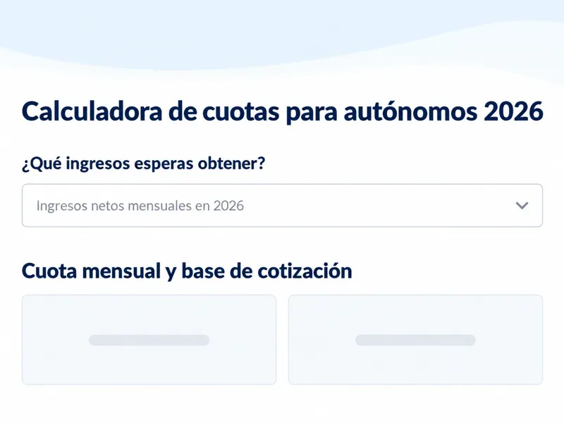Autónomos: cómo cambiar la cuota en 2026 y elegir la base que te conviene