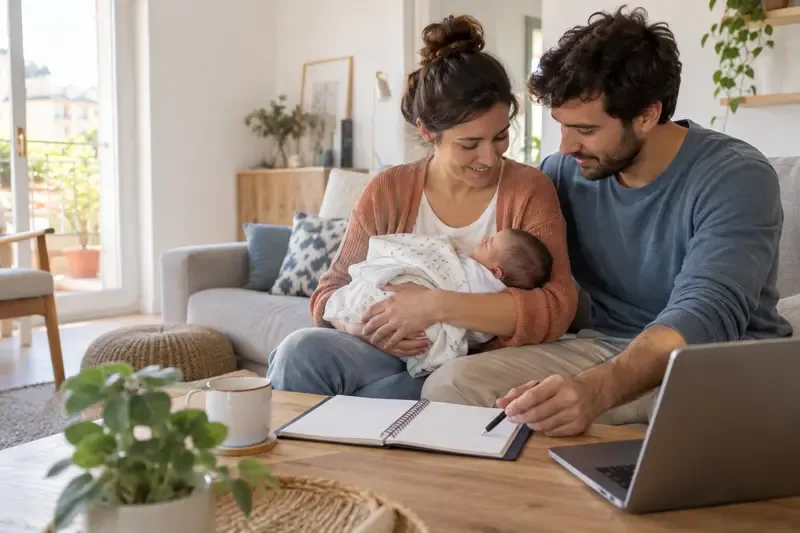 Baja de maternidad y paternidad 2026: cuánto dura y cómo se reparte
