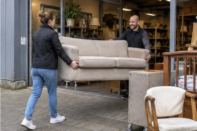 Bankstel weggooien in Rotterdam: milieupark, gratis ophalen of hergebruik