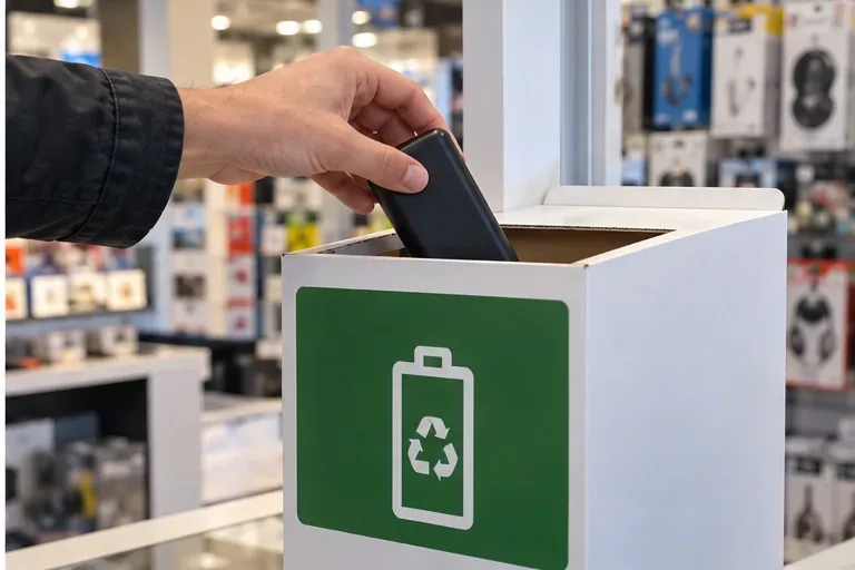 Batterie externe à Aix-en-Provence : où la déposer et comment vérifier que le recyclage est bien fait