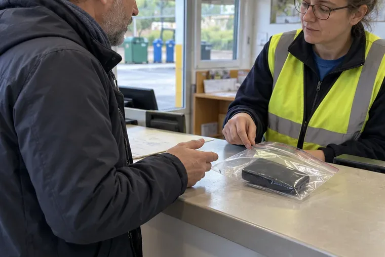 Batterie externe gonflée à Lille : où la déposer et comment la sécuriser