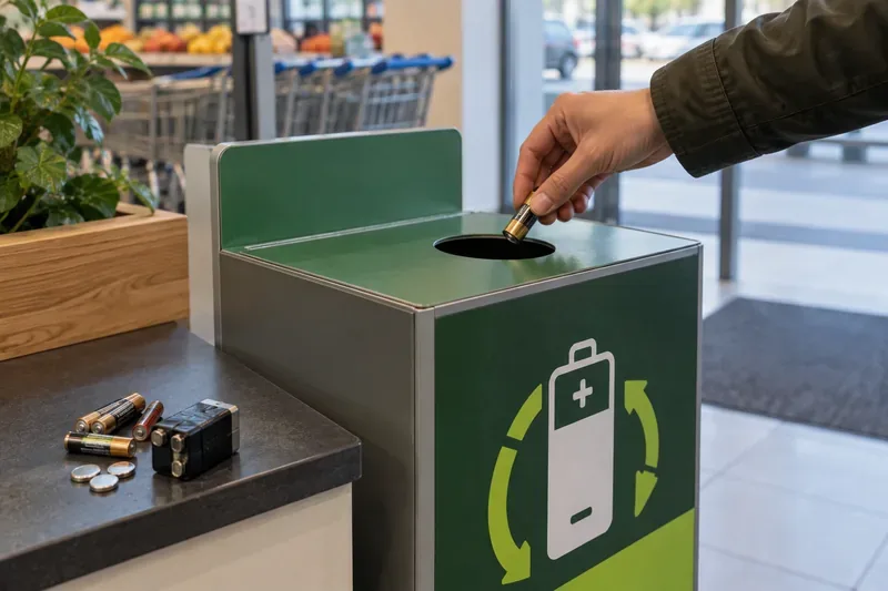 Batterijen weggooien in Haarlemmermeer: dit zijn de juiste inleverpunten