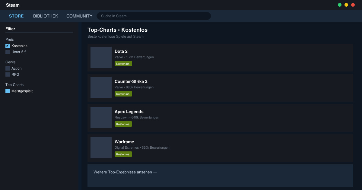 Beste spiele Steam kostenlos