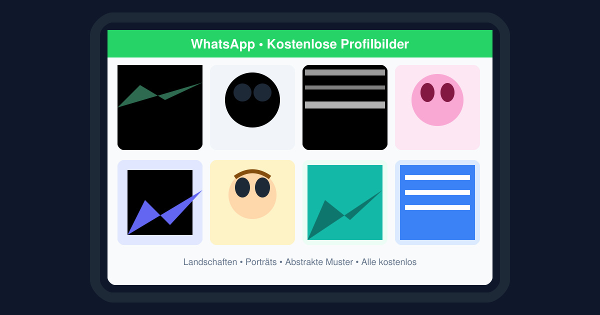 Bilder für WhatsApp profilbild kostenlos