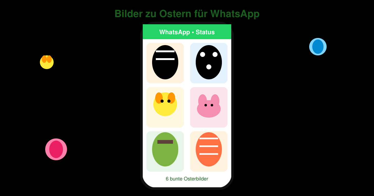 Bilder zu ostern für WhatsApp