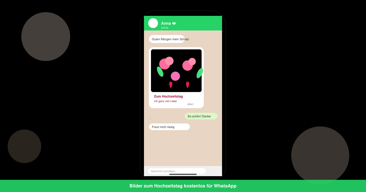 Bilder zum hochzeitstag kostenlos für WhatsApp