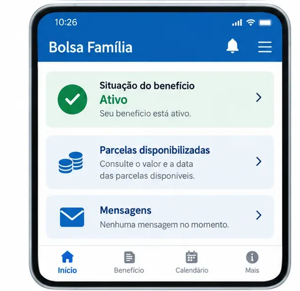 Bolsa Família 2026: como consultar a situação pelo aplicativo