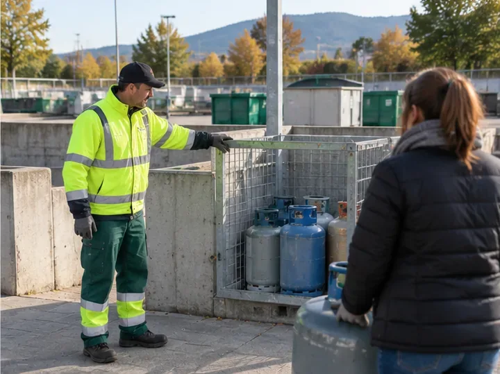 Bouteille de gaz à Clermont-Ferrand : où la rapporter et comment l’évacuer sans erreur