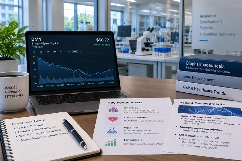 Analisi dell'andamento del prezzo delle azioni di Bristol Myers Squibb (BMY): cosa dovrebbero sapere gli investitori in vista dell'ottobre 2026.