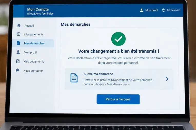 CAF : comment signaler un changement de situation sans oublier une étape ?