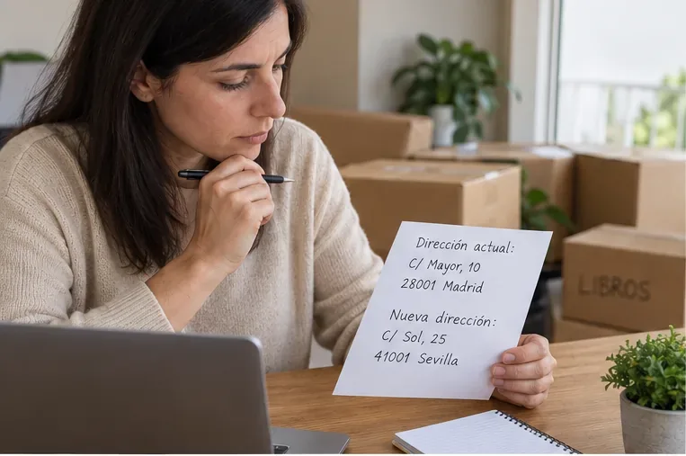 Cambio de domicilio en la DGT: cómo comunicarlo y qué datos debes actualizar