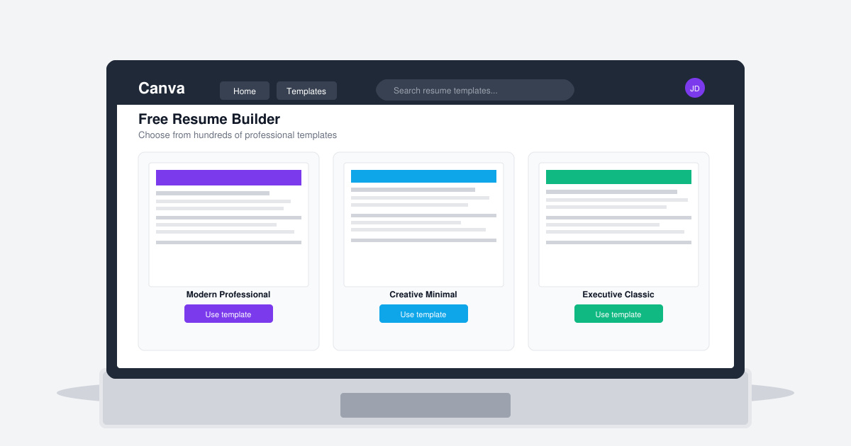 Canvas Free Resume Builder