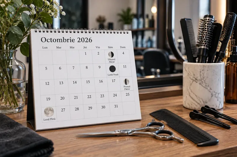 Cele mai bune zile pentru tuns în octombrie 2026: calendar lunar pentru creștere rapidă sau lentă
