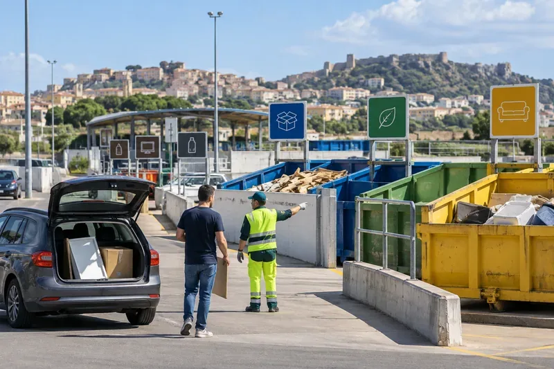 Centro di raccolta a Cagliari: orari, accesso e rifiuti accettati