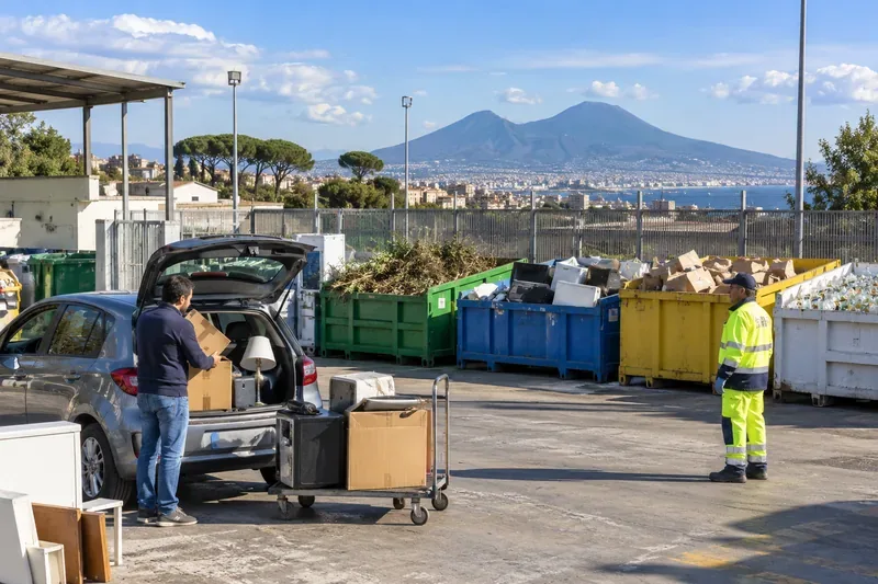 Centro di raccolta a Napoli: orari, accesso e rifiuti accettati