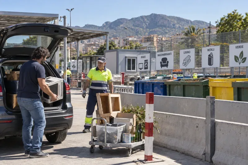 Centro di raccolta a Palermo: orari, accesso e rifiuti accettati nei CCR
