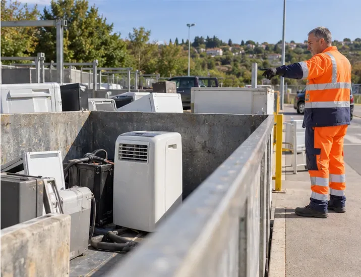 Climatiseur usagé à Dijon : où le déposer et comment le préparer
