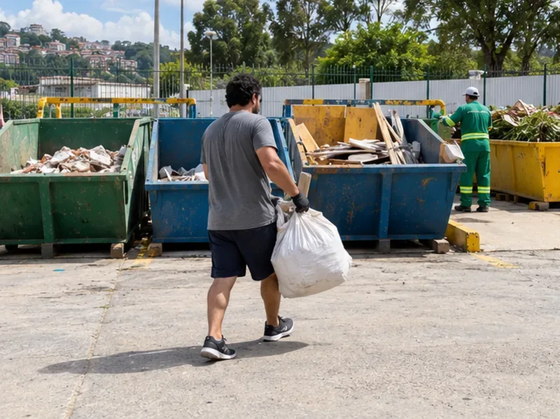 Coleta de móveis e entulho em Guarulhos: como solicitar e escolher o descarte correto