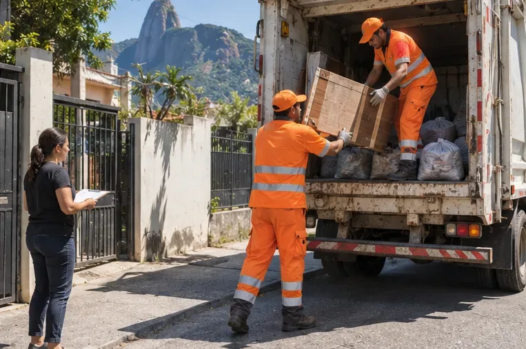 Coleta de móveis e entulho no Rio de Janeiro: como solicitar à Comlurb e preparar o material