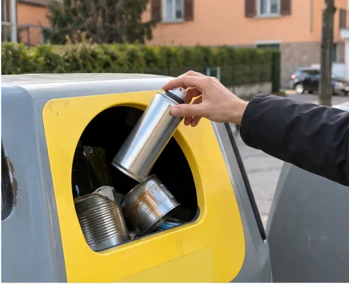 Come smaltire le bombolette spray a Bologna: guida pratica tra vetro e lattine e stazione ecologica