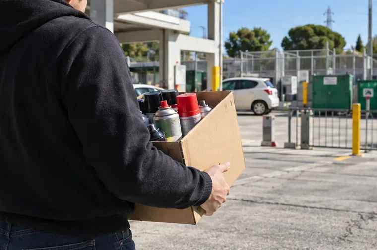 Come smaltire le bombolette spray a Livorno: guida pratica per non sbagliare