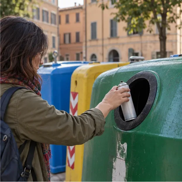 Come smaltire le bombolette spray a Reggio Emilia: guida pratica