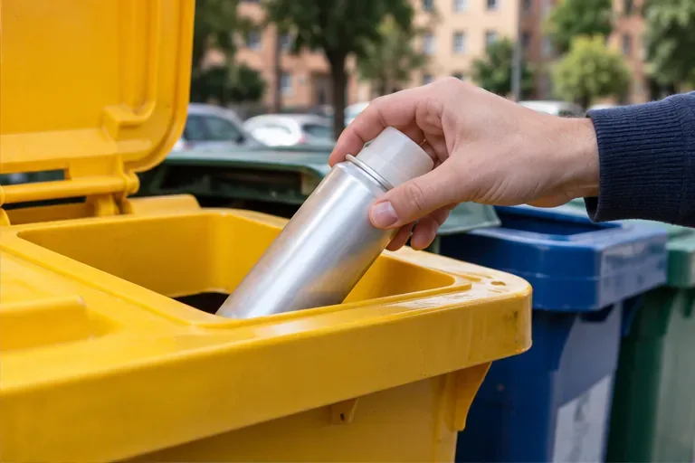 Come smaltire le bombolette spray a Roma: quando vanno nel giallo e quando al Centro di Raccolta