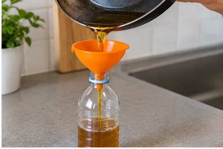 Come smaltire l’olio da cucina usato a Cagliari: raccolta, contenitori e errori da evitare