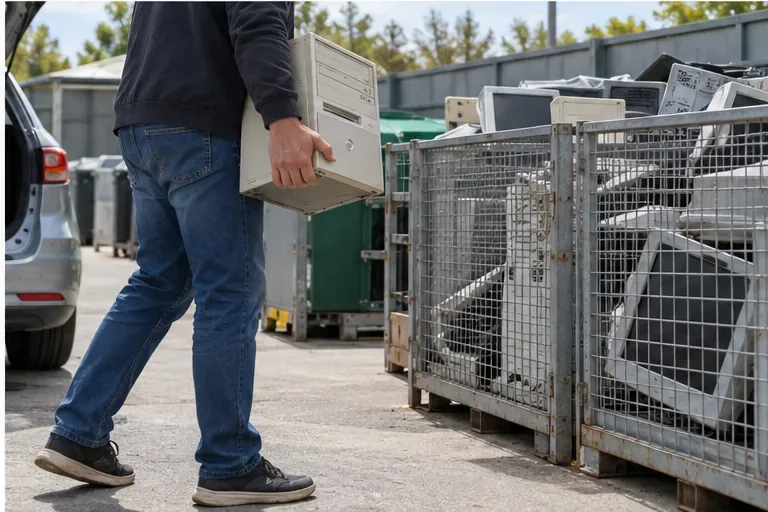 Come smaltire un computer a Rimini: RAEE, centri di raccolta e dati da proteggere