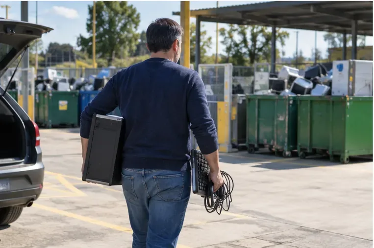 Come smaltire un computer a Salerno: RAEE, ritiro e centri di raccolta