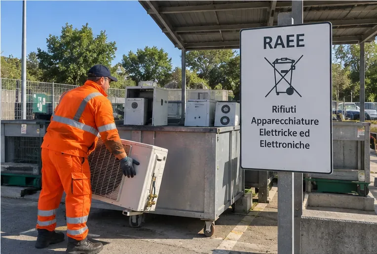 Come smaltire un condizionatore a Taranto: ritiro, RAEE e centro di raccolta