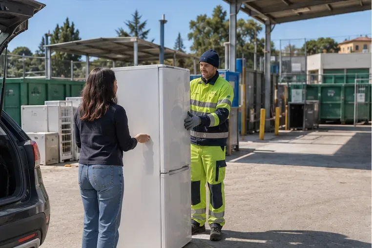 Come smaltire un frigorifero a Firenze: ritiro gratuito, Ecocentri e regole da conoscere