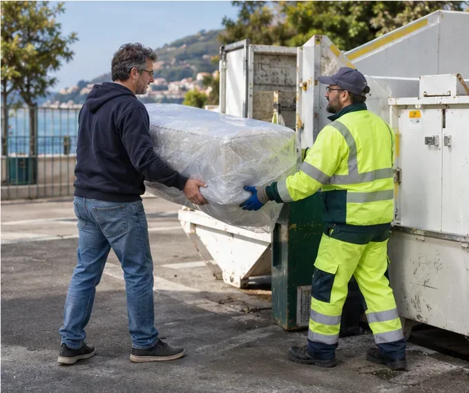Come smaltire un materasso a Genova? Ritiro, EcoVan e isole ecologiche