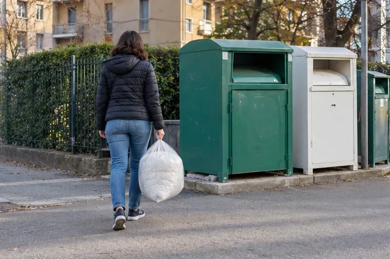 Come smaltire un piumone a Torino: guida pratica alla raccolta tessili