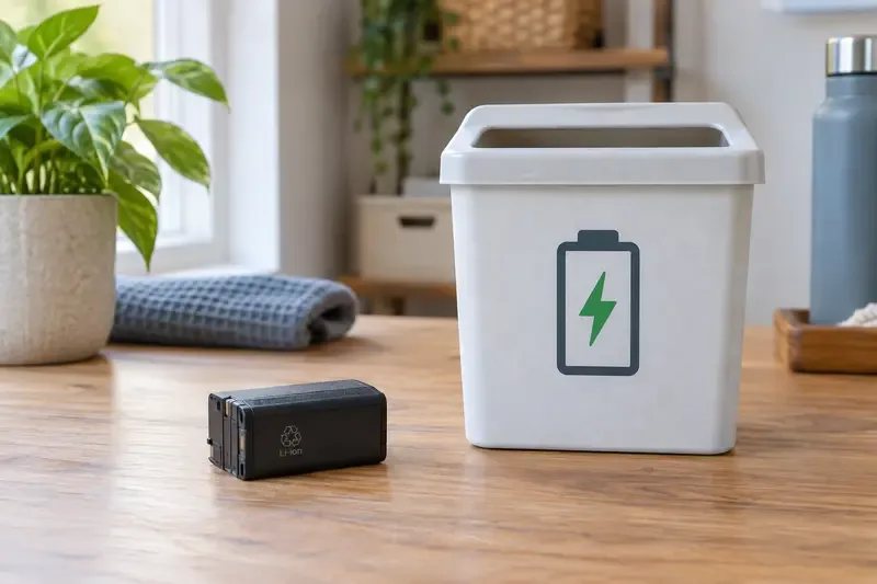 Come smaltire una batteria al litio a Modena: dove portarla e cosa evitare