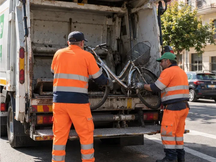 Come smaltire una bicicletta a Reggio Calabria: ritiro, isola ecologica e cosa verificare