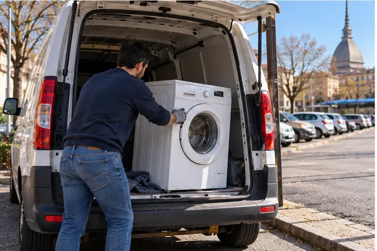Come smaltire una lavatrice a Torino: ritiro, centri di raccolta e regole RAEE