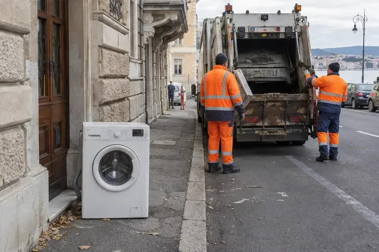 Come smaltire una lavatrice a Trieste: ritiro, centro di raccolta e negoziante