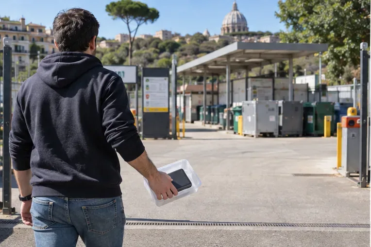 Come smaltire una power bank a Roma: centro di raccolta, negozio o contenitore batterie?