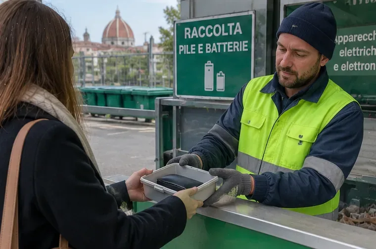 Come smaltire una power bank gonfia a Firenze: cosa fare e dove portarla