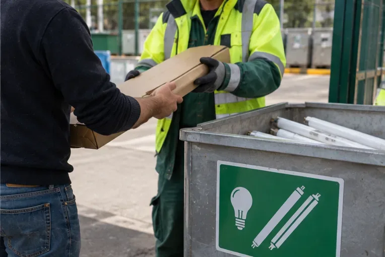 Comment jeter des néons à Toulouse ? Déchèterie, magasin et tube cassé